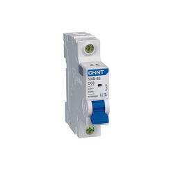 کلید مینیاتوری تک پل 40 آمپر CHINT سری NXB-63/1P C40