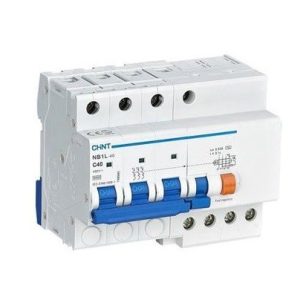 کلید محافظ جان ترکیبی (RCBO) چهارپل 25 آمپری CHINT سری NB1L